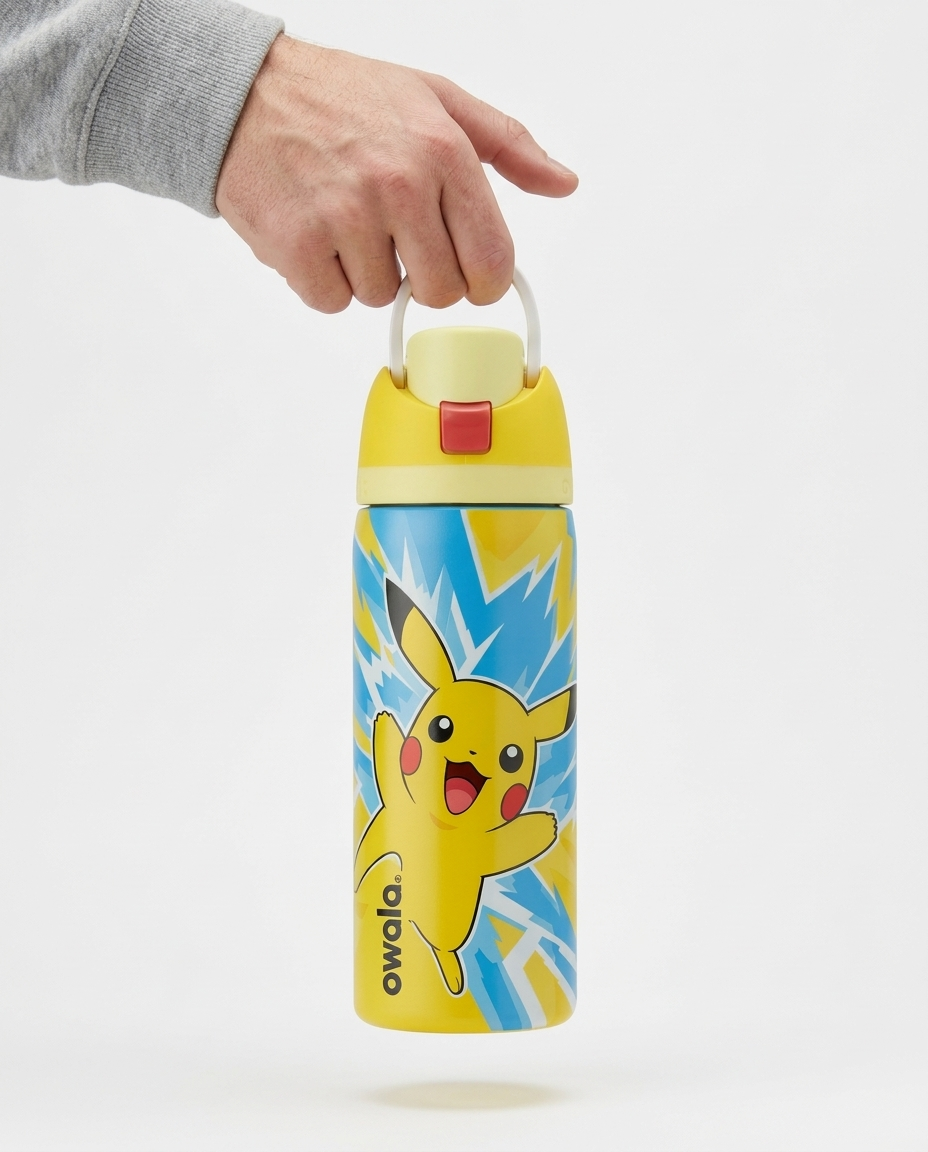 Pikachu, In hand